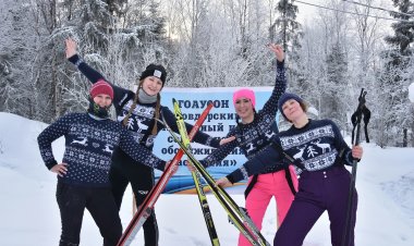 В Ковдоре состоялась Всероссийская массовая лыжная гонка «Лыжня России-2024»