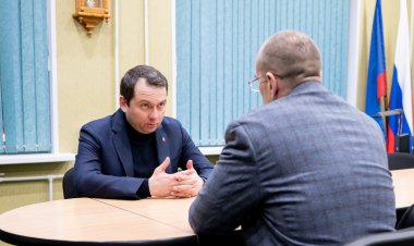 Губернатор Андрей Чибис провел встречу с главой Ковдорского округа Сергеем Сомовым
