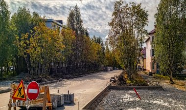 В Ковдоре улица Ленина обновляется по плану