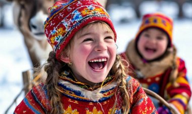 16 февраля с 12:00 до 16:00 в посёлке Ёнский празднование «Зимних саамских игр»