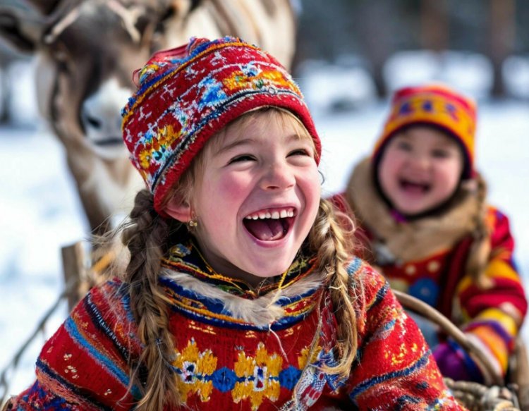 16 февраля с 12:00 до 16:00 в посёлке Ёнский празднование «Зимних саамских игр»