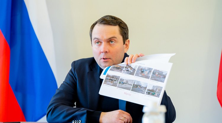 Андрей Чибис поручил главам муниципалитетов усилить контроль за уборкой и подготовкой к паводкам