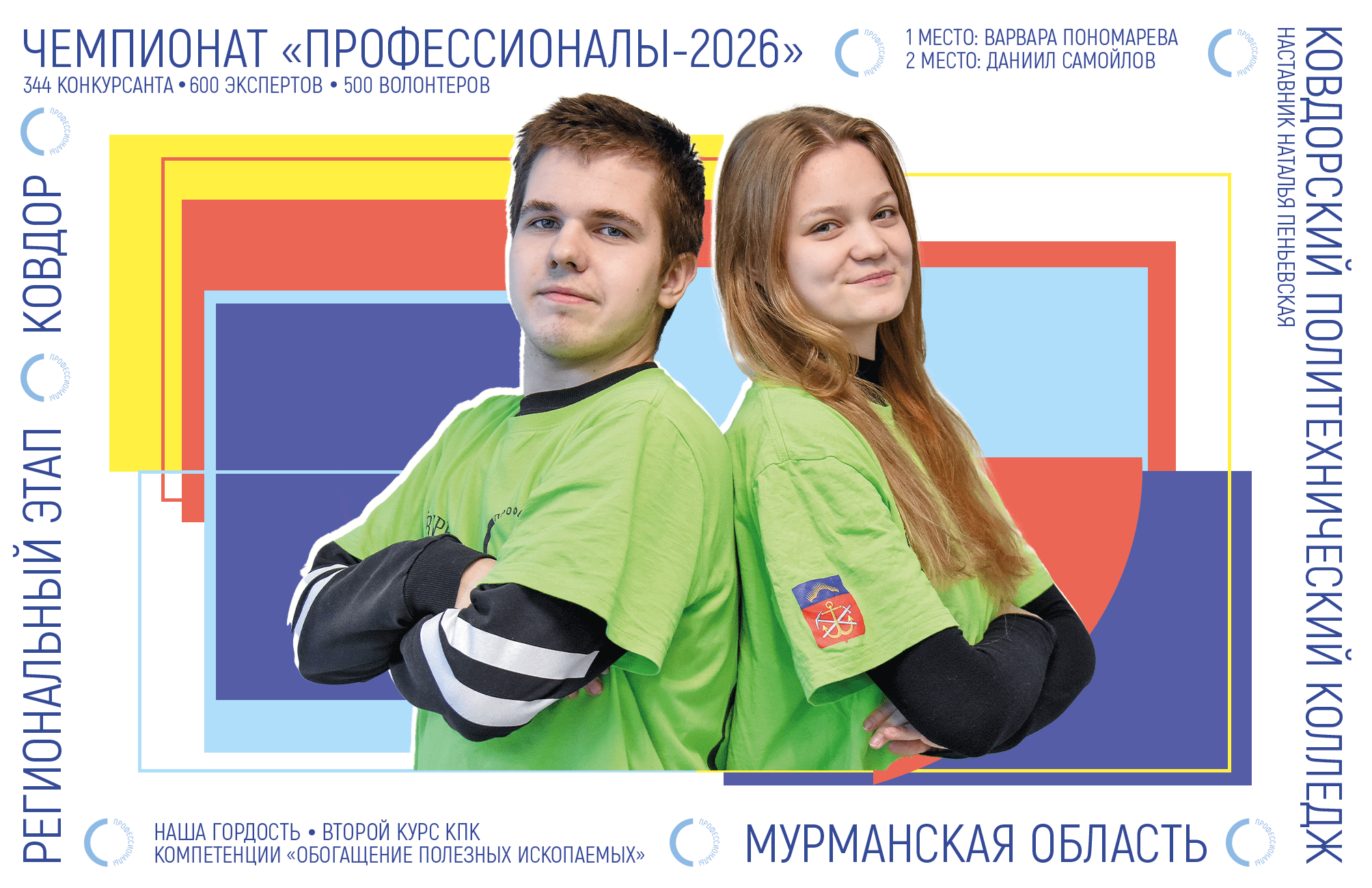 Ковдорчане - победители чемпионата «Профессионалы-2026»